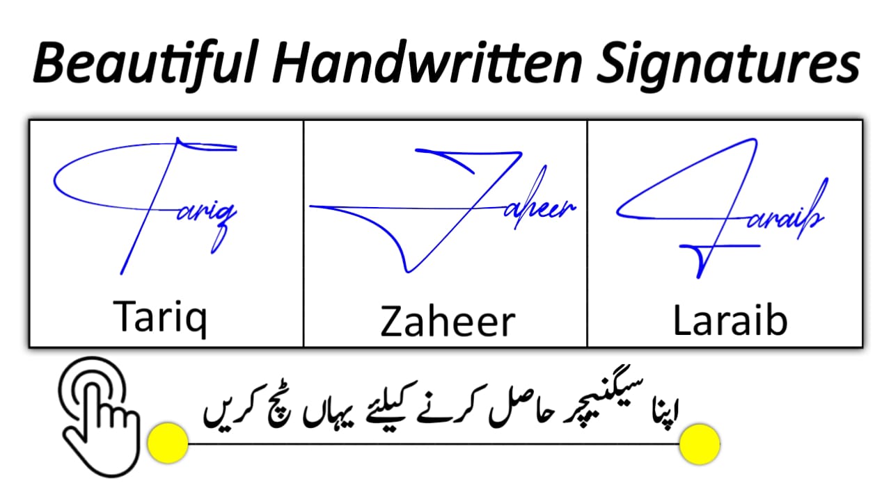 different signatures styles