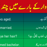 Phases of Man in Urdu and English