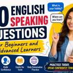 50 English Speaking Questions for Beginners and Advanced Learners