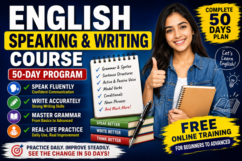 English Speaking and Writing Course
