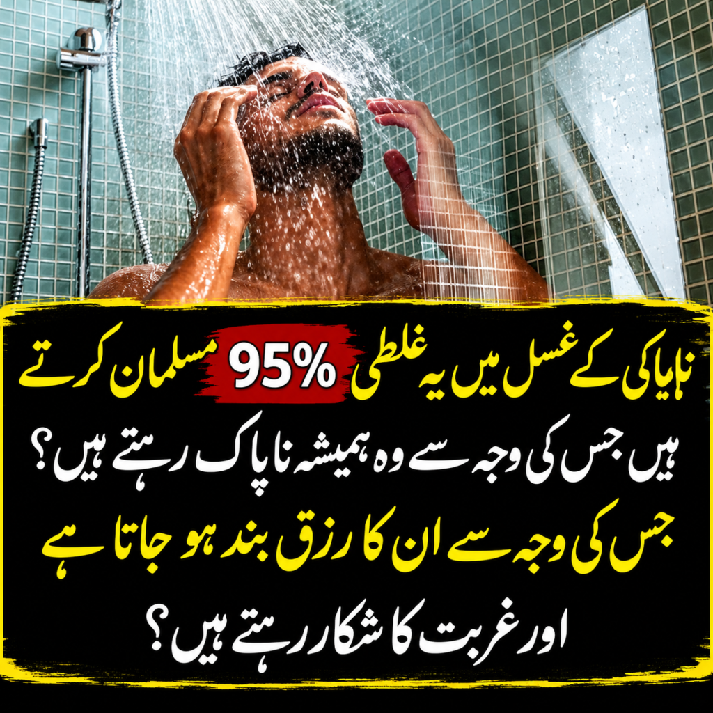 Mistake during the ritual bath, which causes